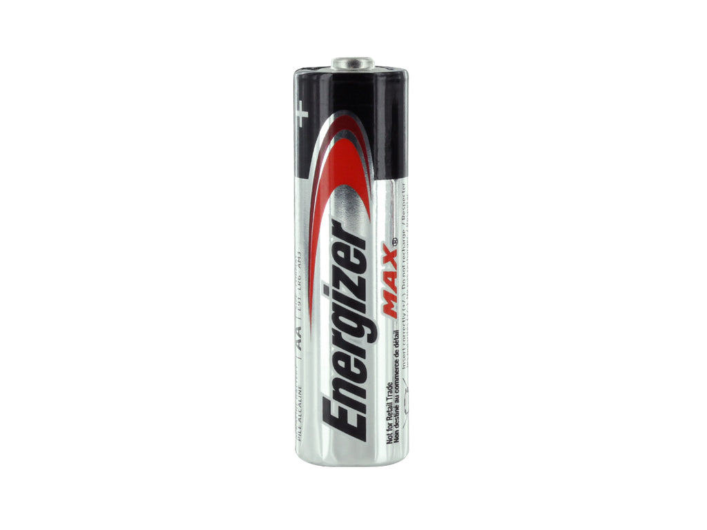 Energizer Max E91 (620PK) AA 1.5V Alkaline Button Top Batteries - Made in USA - Case of 620