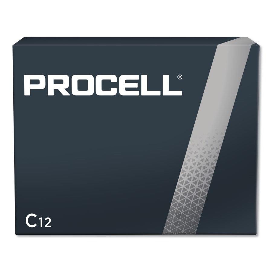 Duracell Procell Battery, Non-Rechargeable Alkaline, 1.5 V, C - 12 count