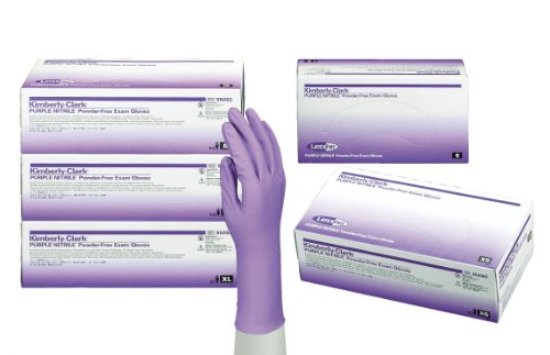 KleenGuard* Purple Nitrile™ Exam Gloves 100/box, 10 Boxes/Case