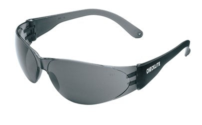 MCR Safety® Checklite® Eyewear, Gray Frame & Lens, Dozen, CL112