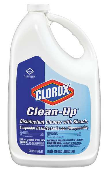 Clorox Clean Up Disinfectant w/Bleach Refill, 128 oz, 4/Case - 35420