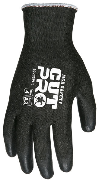 Memphis Cut Pro™ 13 Gauge, Black HPPE/Synthetic Shell, Black PU Palm/Fingers