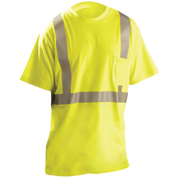 Occunomix Classic Flame Resistant Short Sleeve T-Shirt, Large - LUX-TP2/FR