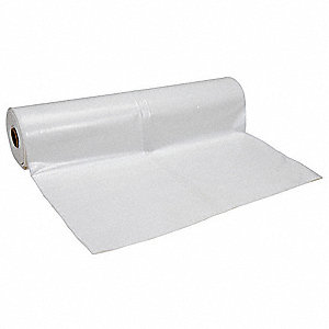 Clear Polyethylene Sheeting 50"x200' Roll
