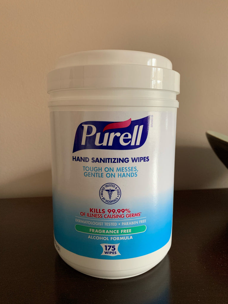 Purell® Hand Wipes - Alcohol Formulation Sanitizing Wipes, 175 count - 903106