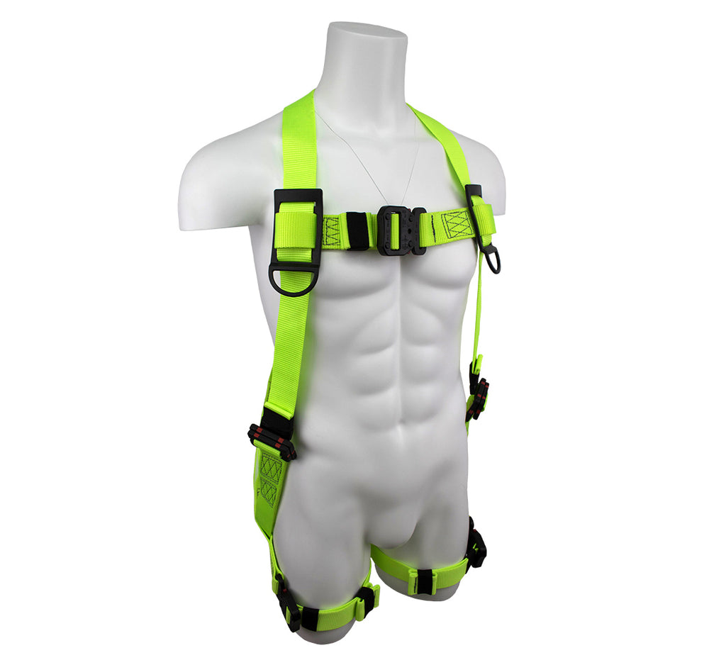 Safewaze Arc-Flash Rated Full Body Harness, Vest Style, 2XL